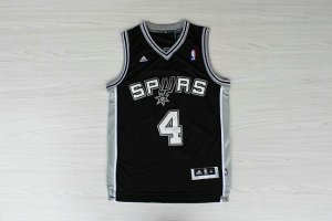Maillot De Basket San Antonio Spurs Danny Vert 4 Tissus Sportif Fans Edition Noir